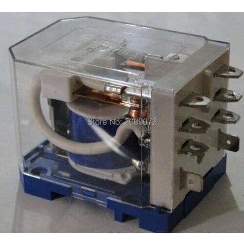 JQX-40F 2Z 40A DC 12/24 AC 220V Coil PCB Power Relay
