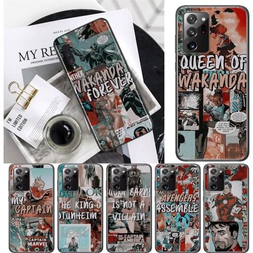 Marvel retro comic superhero For Samsung A72 A52 A02 S A32 A12 A42 A51 A91 A81 A71 A41 A31 A21 S A11 A01 A03 Core UW Phone Case