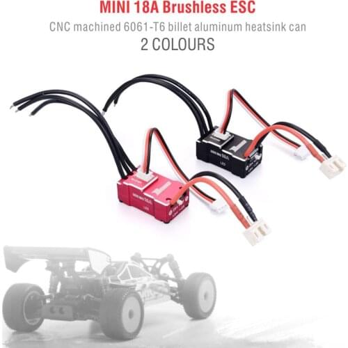 Rocket mini 18A Brushless ESC Electric Speed Controller for Kyosho Mr03 Pro Atomic DRZ 1/24 1/28 1/32 RC Mini-Z Drift Car 1410