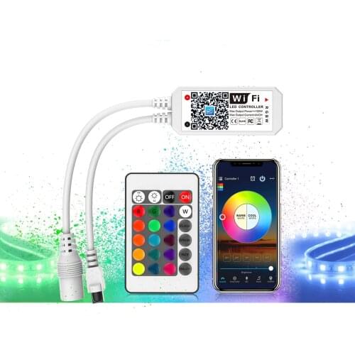 Magic Home RGBW Bluetooth Wifi Led Strip Control Smart phone APP Alexa Google Home Voice Control For RGBW LED Strip DC5-28V