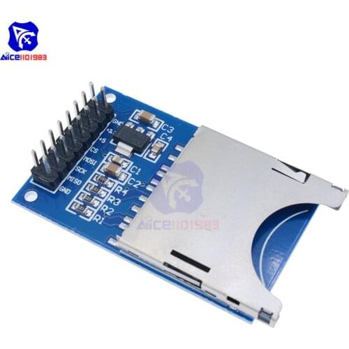 Reading & Writing SD Card Module Slot Socket Reader Module for Arduino ARM MCU 5V/3.3V