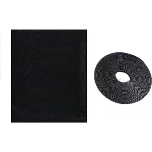 2021 Newest Stealth Black Window Insect Screen Mesh Net Mosquito Fly Bug Moth Door Window Netting Flyscreen Sheer Curtain