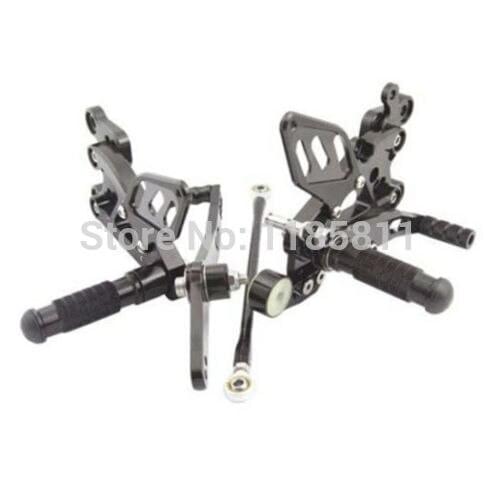 Pair 7075 Aluminum Alloy CNC Motorcycle Rear Foot Rest Foot Peg For Yamaha YZF R6 Custom