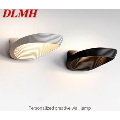 DLMH Modern Wall Sconces LED Bedside Wall Lamp Creative Decorative For Home Bedroom Living Room Dining Room