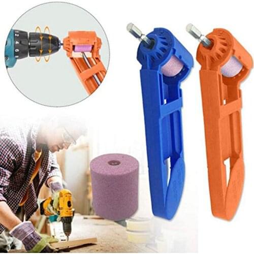 Drill Bit Sharpener Wheel Tool Corundum Resisting Polishing 2.0-12.5mm Drill