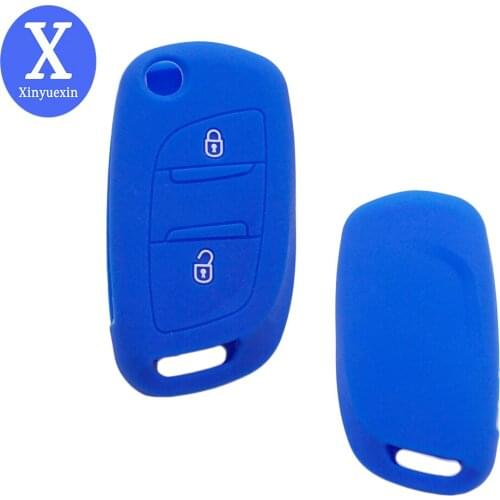 Xinyuexin For Citroen Coupe C2 C4 Picasso C5 C6 C8 Xsara For Peugeot 306 407 807 Modified Flip Remote Car Key Shell Fob CE0523