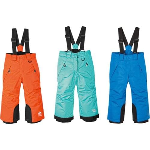 Winter Girls Boy Kids Ski Pants Windproof Overall Pants Tracksuits for Children Waterproof Warm Kids Boys Snow Ski Trousers