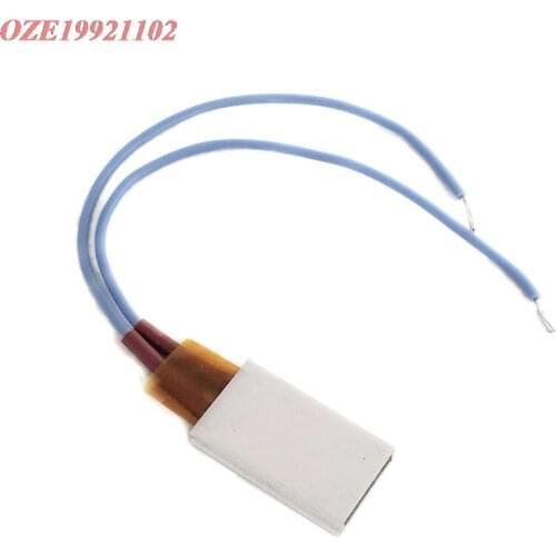 1pc PTC heating element 12V 24V 36V 48V 110V constant temperature ceramic Thermostatic 35*21mm 2W~35W 70~230 Degree