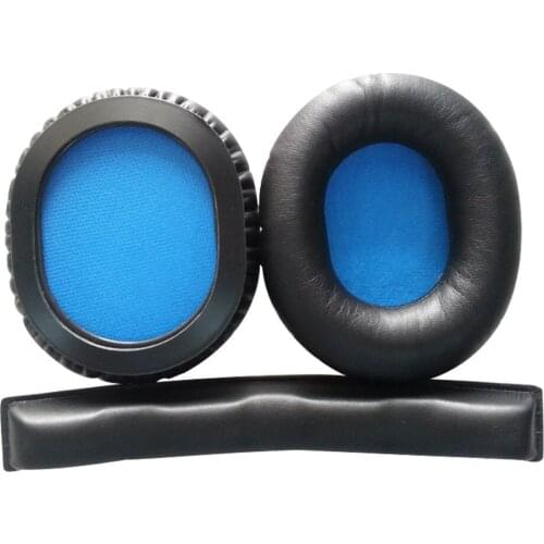 1Pair Soft Foam Ear Pads for Sennheiser HD8 HD 8 DJ HD6 MIX HD 6 Headphones Cushion Cover Earpads