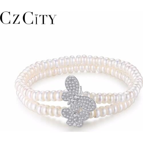 Белые браслеты CZCITY China At AliExpress