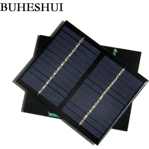 BUHESHUI 12V 1.5W Epoxy Solar Panels Module Mini Solar Cells Polycrystalline Silicon 115*90MM 10pcs/lot Wholesale Free Shipping