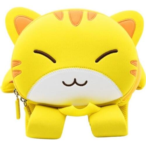 Joyloading 3D Cute Cartoon Smile Cat Kids Backpack Children 1-5 Years Baby Pack