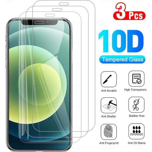 3pcs for apple 5 5s 5c se glass Tempered Glasses For apple iphone 12 11 pro max mini 7 8 plus xr xsmax 6s screen Protector Glass
