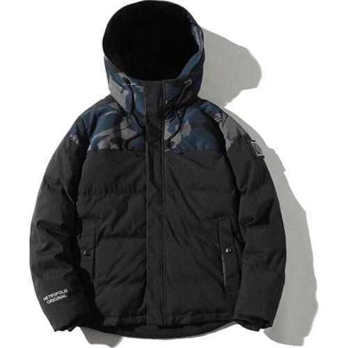 Winter Warm Thick Jacket Parkas Military Camouflage Cotton-padded Hooded Coats Men Windproof Outwear Windbreaker hommes veste