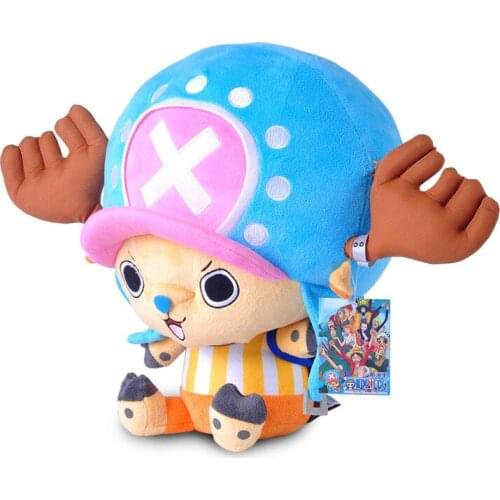 New One Piece Chopper Plush Kids Girls Boys Stuffed Toys For Children Christmas Gifts 34CM