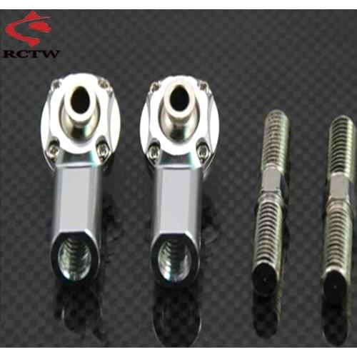 Alloy Front and Rear Upper Ball End Set for 1/5 GTB Racing HPI Rofun Rovan Km Baja 5b Ss 5t 5sc Rc Car Toys Parts