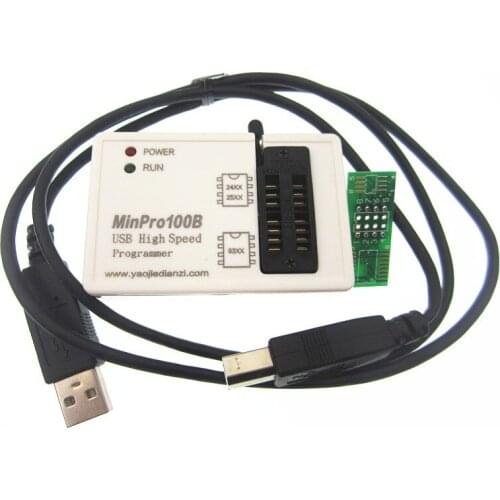1pcs USB MinPro100B Programmer for Main Board BIOS SPI FLASH 24/25 EEPROM
