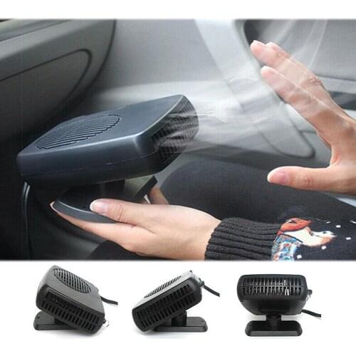 SALE Car Heater 12V/24V DC Car Auto Portable Electric Fan Heater Heating Windshield Defroster demister Wholesale Quick delivery
