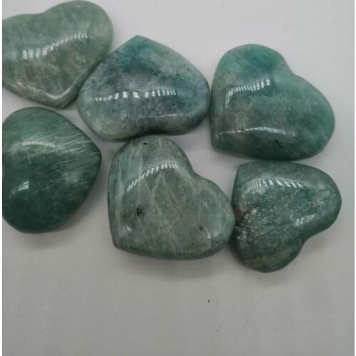 Random Natural Moss Agate Loving Heart Palm Stones Quartz Crystal Healing Reiki Home Decor Palmstone Polished