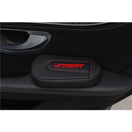 For All Car Stylish and Comfortable Leg Cushion Knee Pad Armrest Pad Interior Sport Racing Car Accessories