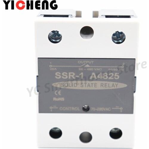 High quality DC control AC Voltage relay Single-phase solid state relay SSR-DA relay control voltage radiator 480V