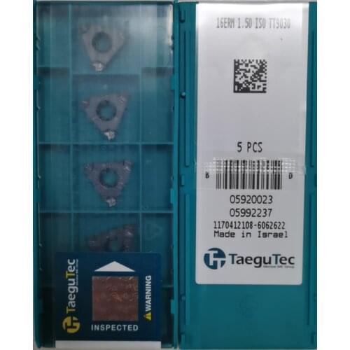 10pcs/lot 16ERM 1.5ISO TT9030 CNC Blade Carbide Insert Lathe Tool Cutting Insert 16ERM 1.5ISO TT9030