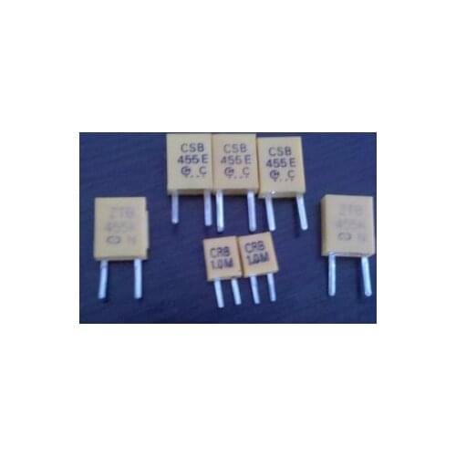 10PCS/ high-end remote control crystal oscillator, Japan Murata, shockproof and high stability CSB455E 455KHZ