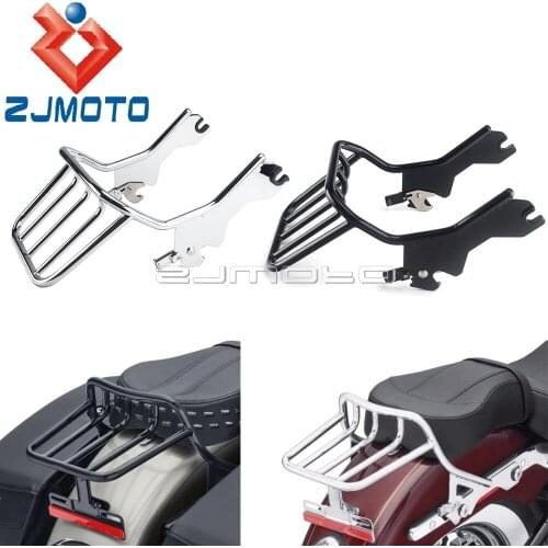 Motorcycle Accessories Luggage Rack Cargo Rack for Harley Softail FLDE FLHC FLHCS FLSL FXBB FXST 18-20 Rear Luggage Carrier Rack