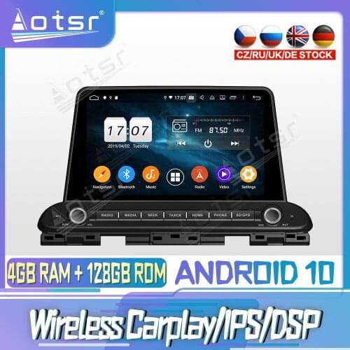 Android 10 PX6 128G For KIA CERATO/FORTE 2018 2019 DVD GPS Navigation Auto Radio Stereo Video Multimedia Player HeadUnit 2din