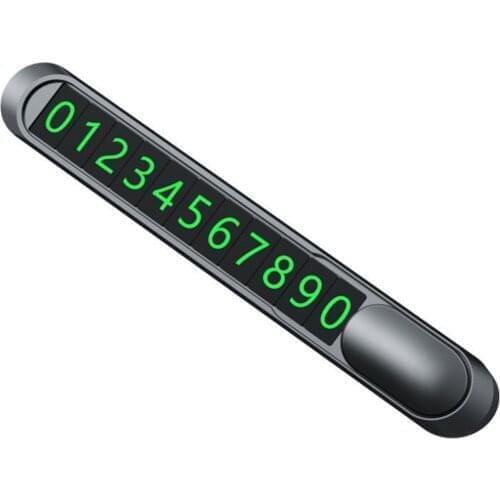 Car Stickers Temporary Parking Card Telephone Number Holder Auto Park Mobile Phone Number Plate Car Numbers Stickers