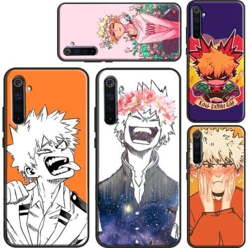 Bakudeku My hero Academia Case For OPPO Realme 8 Pro 6 7 Q3 Pro C3 C11 C15 C21 GT OnePlus 8 Pro 9 Pro 7T 8T 9R Cover