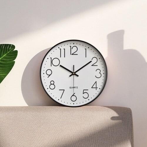 Digital Wall Clock Battery Operated Home Decor Living Room Fashion Mute Wall Clocks Nordic Style Modern Watches House Ornament
