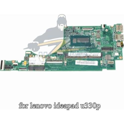 DA0LZ5MB8D0 REV:D 90003411 for lenovo ideapad U330P touch laptop motherboard i3-4010U HM86 GMA HD4400 DDR3L