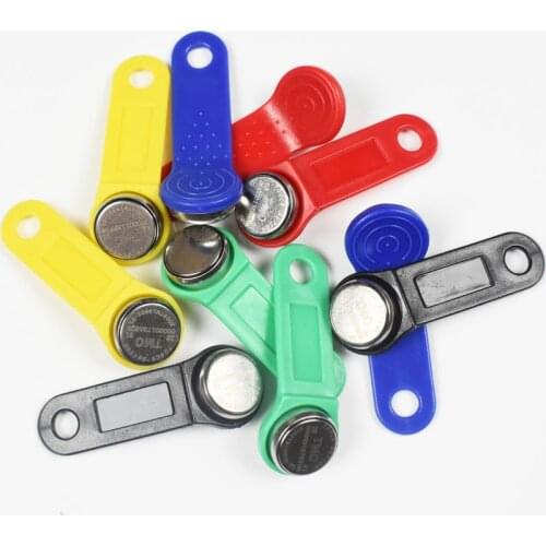 100 pcs Dallas DS1990A DS1990A-F5 IButton I-Button 1990A-F5 Electronic Key IB Tag Cards Fobs TM Cards