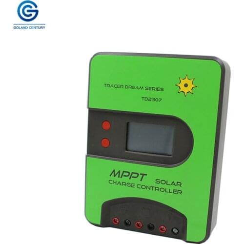 Goland Century Cheap Price TD2307 12V 24V Auto Work Max 75V MPPT 30A Solar Battery Charger Controller For Solar Panel System
