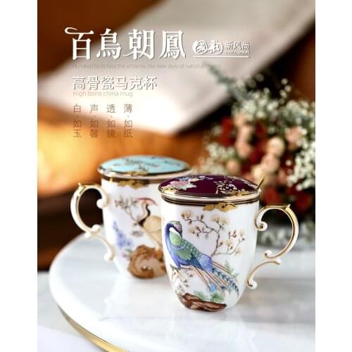 Premium Wholesale Ceramic Hand Painted Tea Water Coffee Mugs