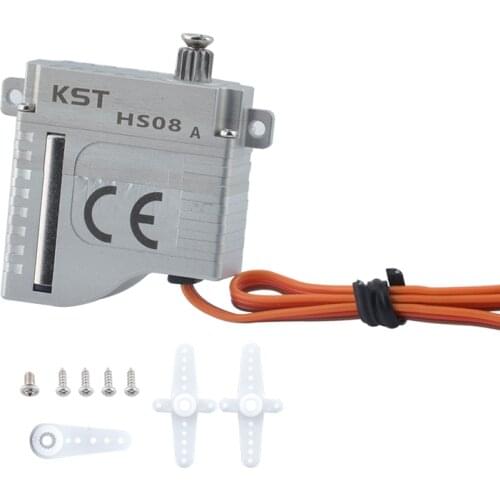 KST HS08A 5.2kg torque servo HV Micro Digital Metal Gear Glider Motor For RC Model Glider