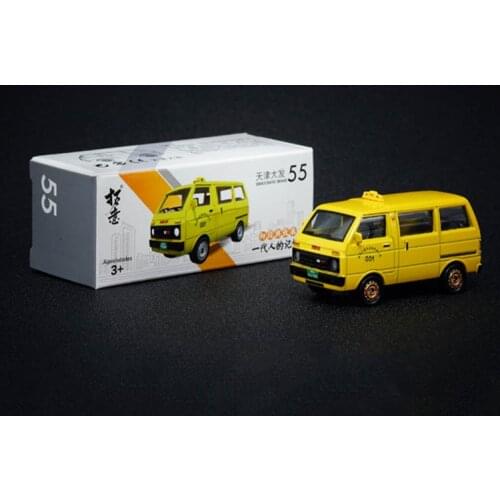 1/50 Scale mini alloy bus taxi model metal die-casting toys vehicle model children gift kids toy car collection souvenir display