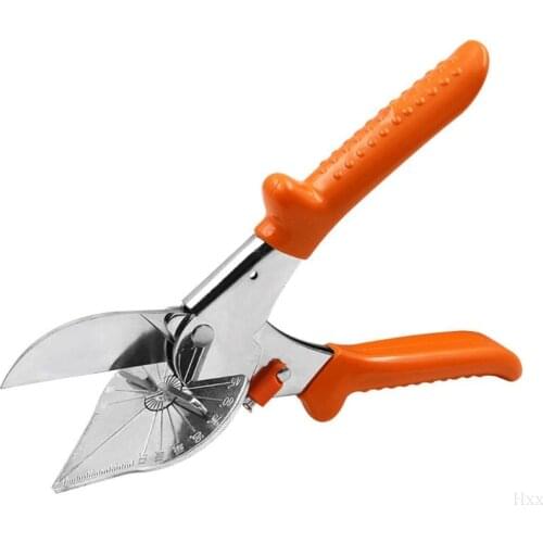 New Non-slip Multi Angle Shear Cutter Shear Hand Tool Cuts 45-135 Degree Miter Snips Gasket Trim Shears Scissors for Cutting