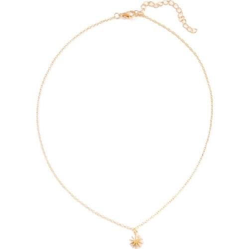 New Trendy Female Pendant Link Chain Choker Necklace for Women Metal Jewelry Accessory Girl Gift Party Wholesale