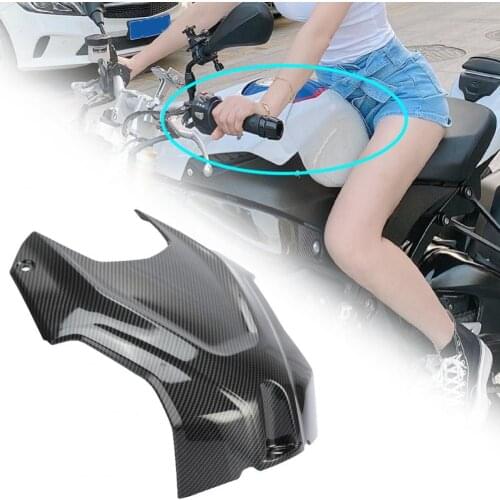 Fuel Tank Fairing Cover Good Hardness Easy Installation Carbon Pattern Motorcycle Oil Tank Trim Cover for BMW S1000RR S1000R 201