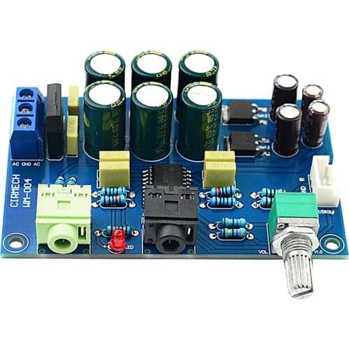 AIYIMA TPA6120 Headphone Amplifier Board HIFI TPA6120A2 Enthusiast Headphones AMP Amplificador Zero Noise Diy