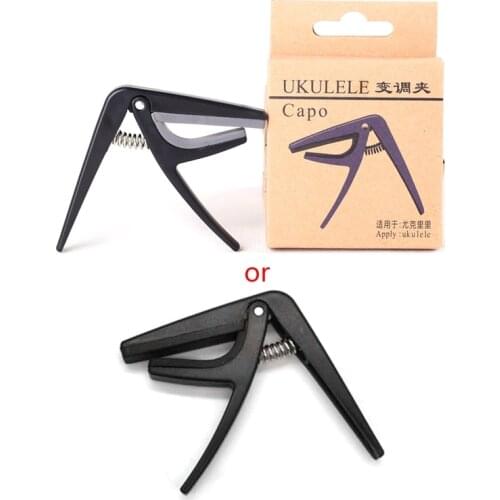 WXTF Professional Ukulele Capo 4 Strings Guitar Capos Single-handed Quick Change Ukelele Capo Guitar Parts & Accessories