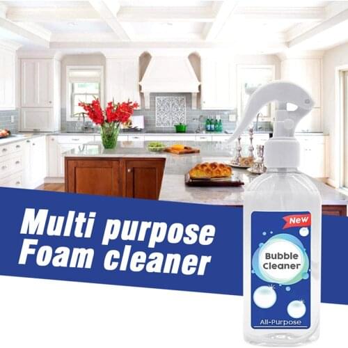 100ml Dish Cleaning Spray Kitchen Grease Cleaner Multi-purpose Foam Cleaner All-purpose Kitchen Powerful Cleaning Bubble z2
