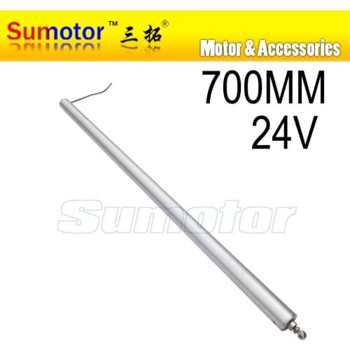 T700 700MM stroke Electric Linear Actuator Motor, DC 24V 8mm/s Heavy Duty Pusher 80Kg windows door OPEN, solar following system