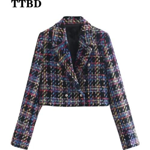 TTBD Women's Tweed Blazers
