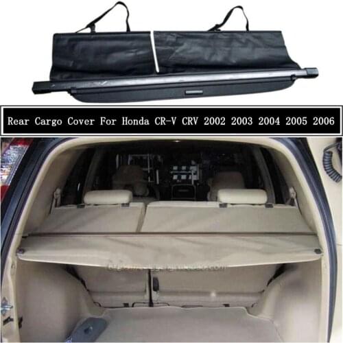 Rear Cargo Cover For Honda CR-V CRV 2002 2003 2004 2005 2006 Privacy Trunk Screen Security Shield Shade Auto Accessories