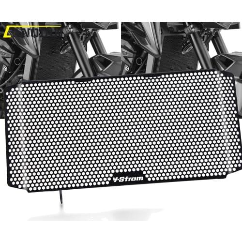 Motorcycle Aluminium Radiator Grille Guard Cover Side Part Grill Protector For Suzuki V-Strom 1000 2014-2019 2015 2016 2017 2018