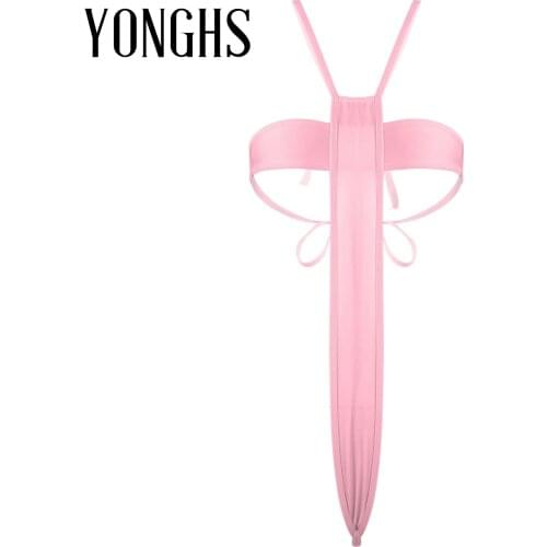 Womens Erotic Sexy Suit Lace-up Micro Swimsuit Bikini Sets Solid Color Sunbathing Swimwear Beachwear Lingerie Bathing Suit