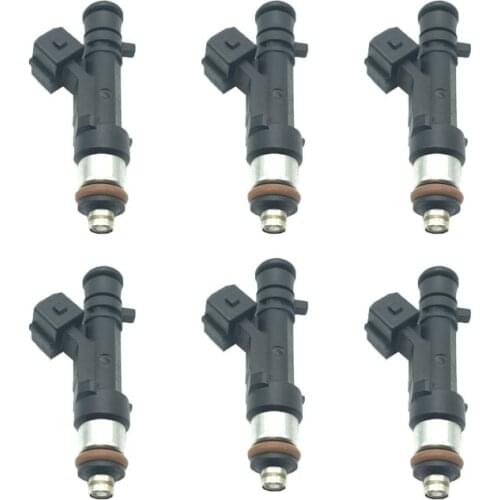 6Pcs Car Fuel injector For DACIA Lodgy Dokker RENAULT Logan 1.4-1.6L 2004 OEM 0280158034